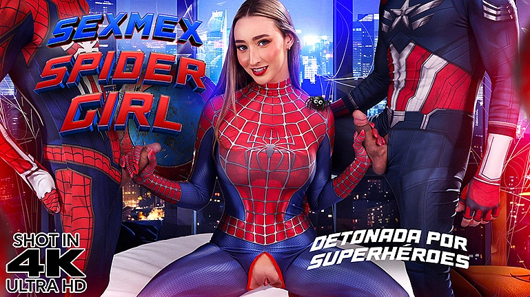 SexMex – Lula – SPIDER GIRL BANGED BY SUPERHEROES