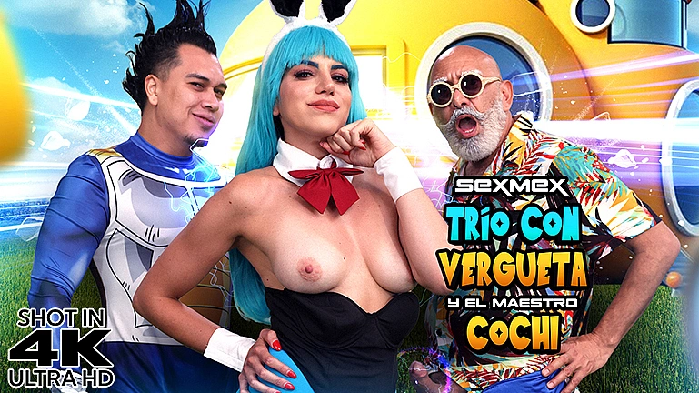 SexMex – Michelle Dom – A THREESOME WITH THE PRINCE OF SAIYA-BONERS AND BASTY ROSHY