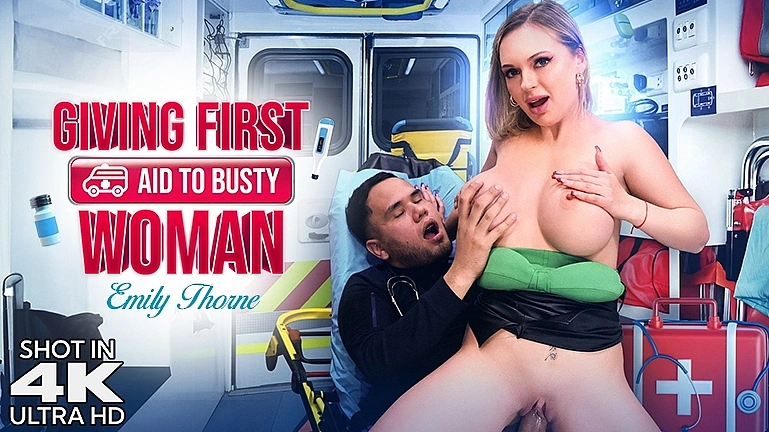 SexMex – Emily Thorne – Giving first aid to busty woman